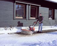 500手推掃雪機